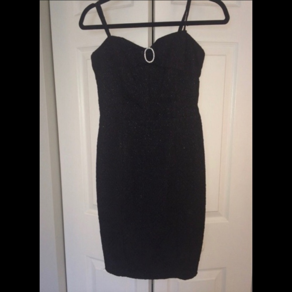 NWOT Betsy Johnson Black Dress